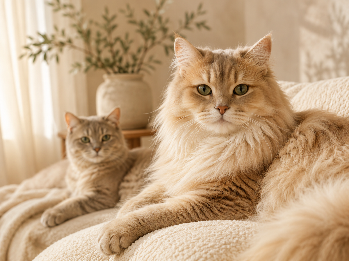 Quiet care for indoor cats.
