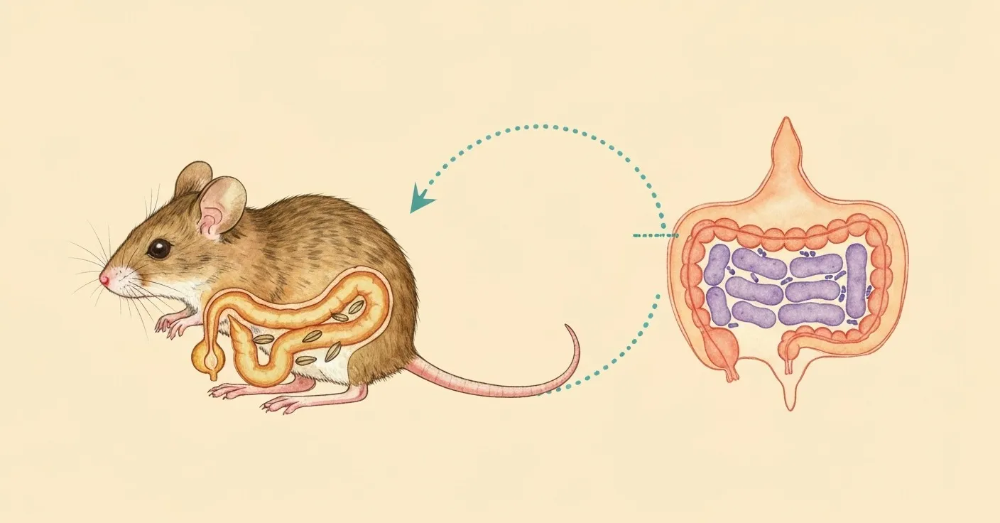 Diagram showing how cats historically consumed fiber through prey gut contents, fur, and connective tissue
