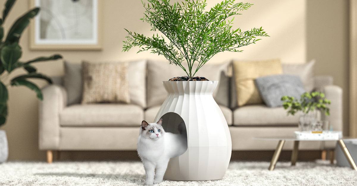 Petterm Plant Cat Litter Box