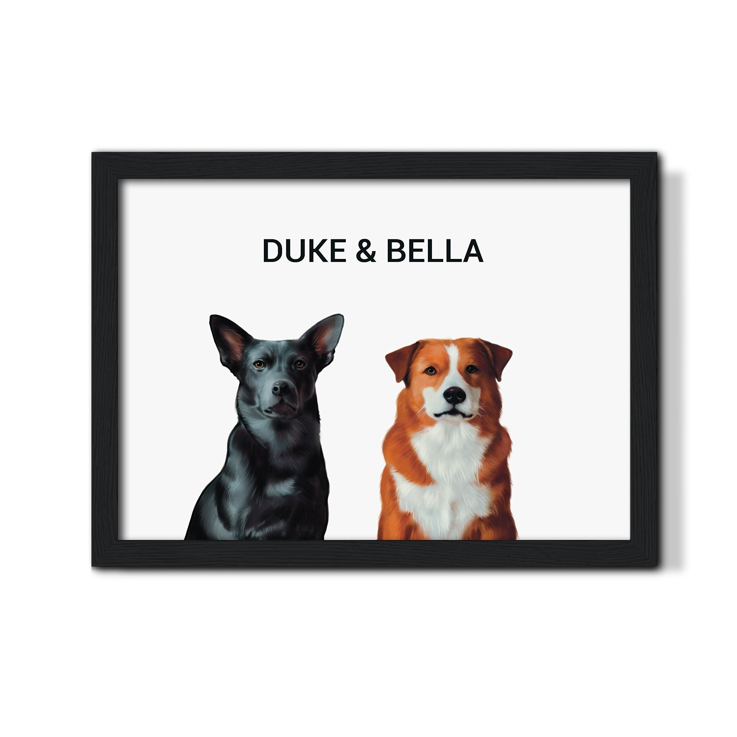 Wood Frame 2 Pets - Petterm