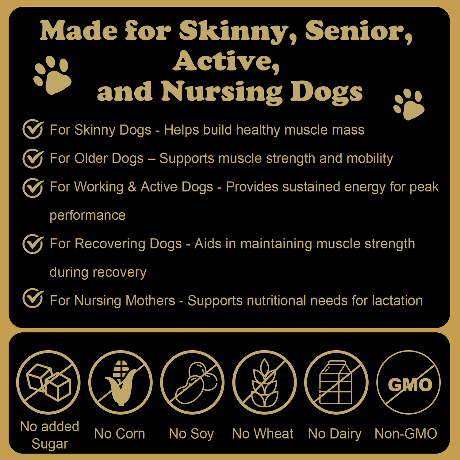 Petterm Muscle Gain Soft Chews