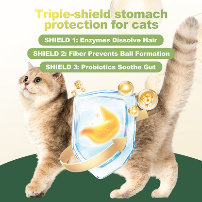 Petterm Probiotic Hairball Control Powder Supplement