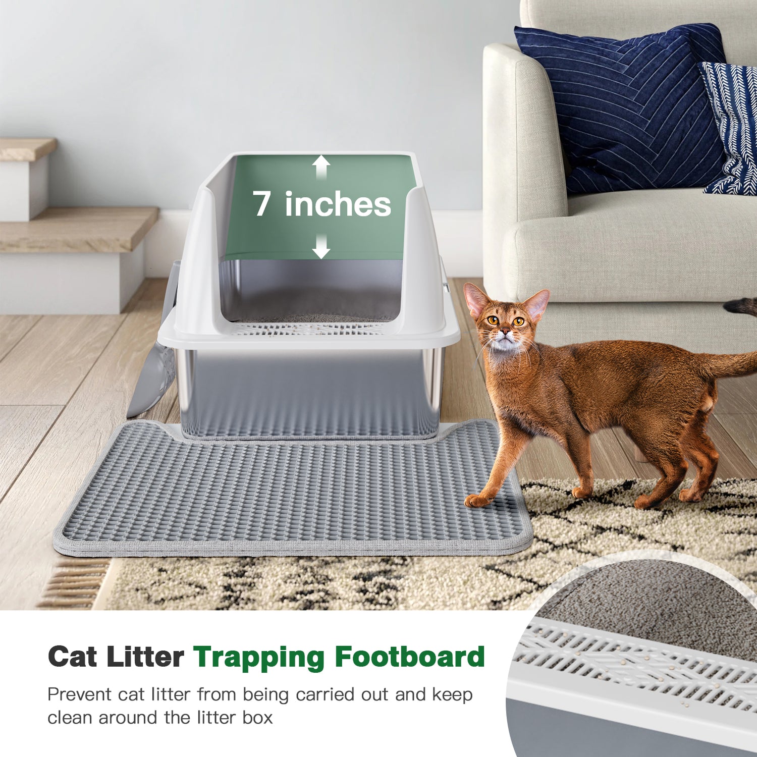 Stainless Steel Cat Litter Box V2