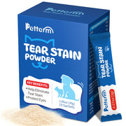 Petterm Tear Stain Powder Supplement for Dogs and Cats