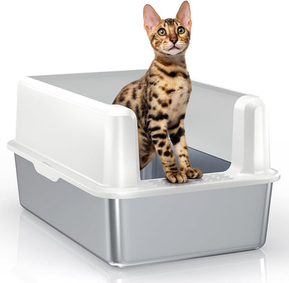 Stainless Steel Cat Litter Box V1