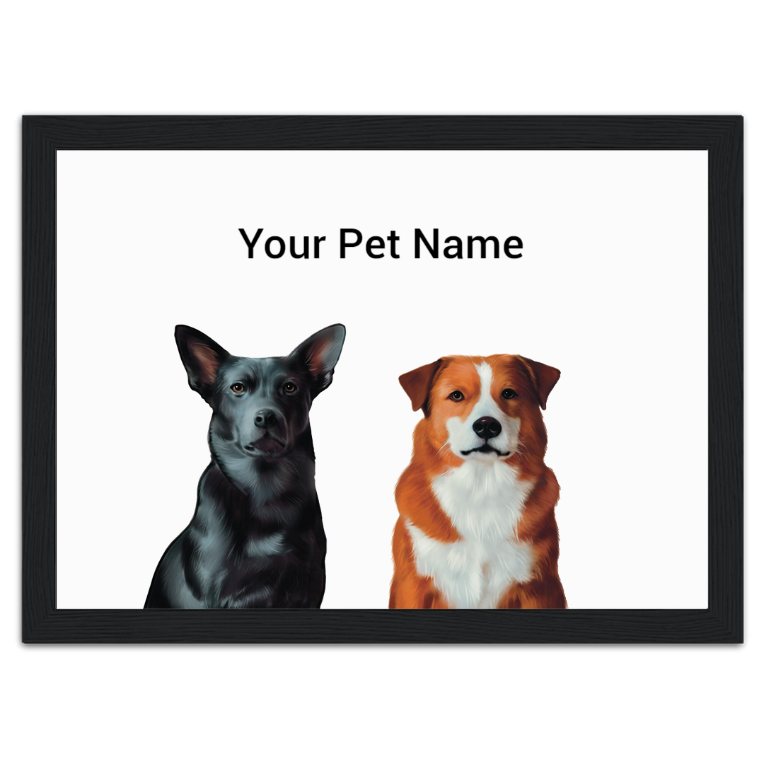 Wood Frame 2 Pets - Petterm